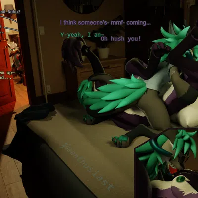 asher sterling, milo (slimyjaws), noku (nidonocu) created by beanthusiast