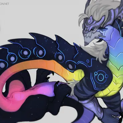 aurelion sol (lol), noiz (dangodragon) (league of legends, mythology) created by dangodragon