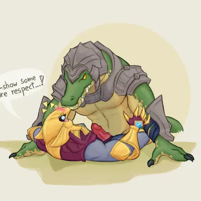 azir (lol), renekton (league of legends, riot games) created by a11g1h8