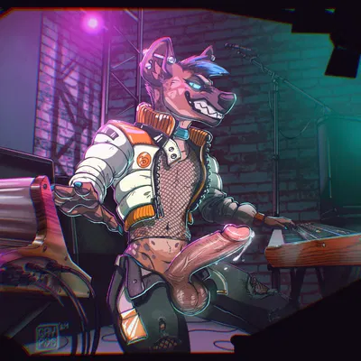 azure (weredog) (roland corporation, roland juno-6) created by gaypyjamas