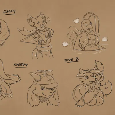 baishu, daffy (daffydaf123), maria cloudbird (made in abyss, nintendo) created by moodytail