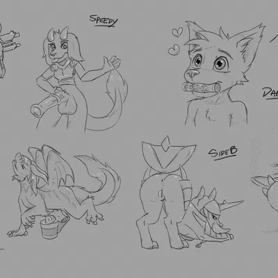 baishu, daffy (daffydaf123), side b (made in abyss, mythology) created by moodytail