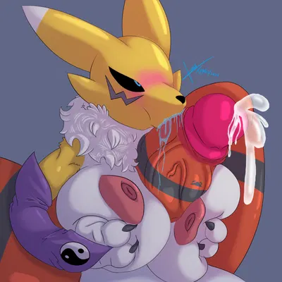 bandai namco, digimon created by kimerax