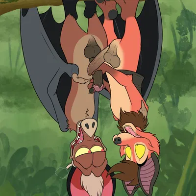 batty koda, baxter cole, fan character (ferngully) created by dracovar valeford