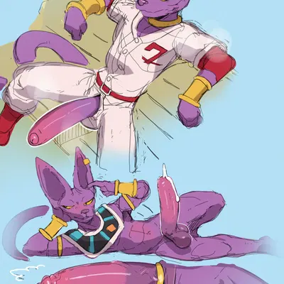 beerus (dragon ball, dragon ball super) created by meatshaq