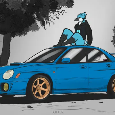 bela (botter dork) (justice (band), subaru) created by botter (artist)