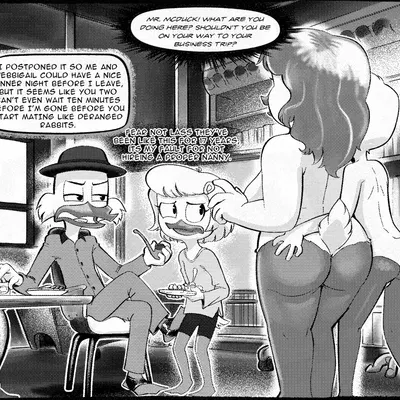 bentina beakley, donald duck, scrooge mcduck (disney, ducktales) created by drockdraw