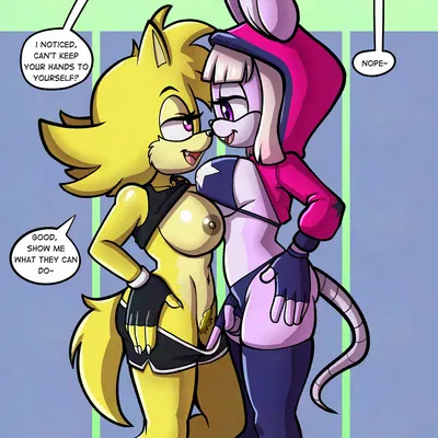 bianca mercury, ellie the wolf, fan character (sega, sonic the hedgehog (series)) created by fourssss