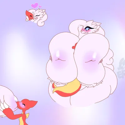 big momma era (erauue), dorian (bds charmeleon) (nintendo, pokemon) created by erauue