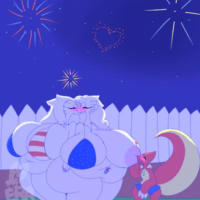 big momma era (erauue), dorian (bds charmeleon), remadi (4th of july, nintendo) created by erauue