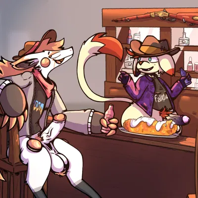 bino (character), kai mew-(character) (bawls, doom (series)) created by unusualmoondemon