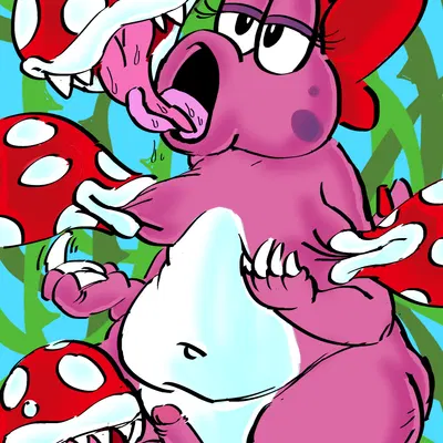 birdo (character) (mario bros, nintendo) created by ratsinablanket