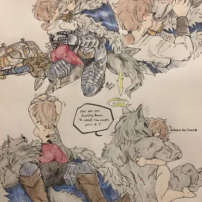 blaidd (elden ring) (elden ring, fromsoftware) created by misty79182580