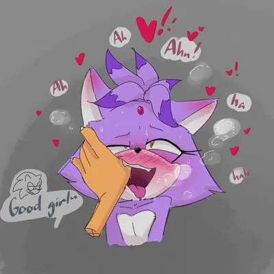 blaze the cat, sonic the hedgehog (sega, sonic the hedgehog (series)) created by 2toastyyy