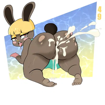 bonbon (animal crossing) (animal crossing, nintendo) created by raccoon sama