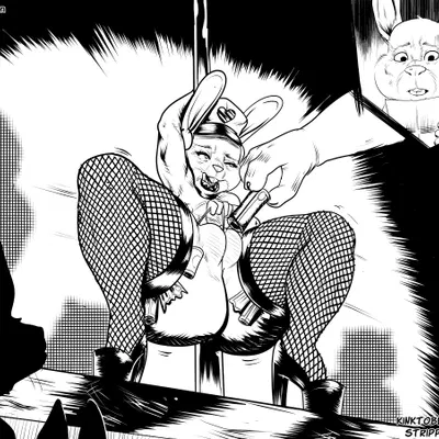 bonnie hopps, stu hopps (disney, furaffinity) created by gardenminttea