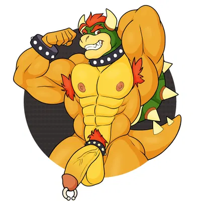 bowser (mario bros, nintendo) created by nandarazzi
