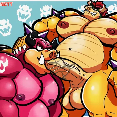 bowser, midbus (bowser day, mario and luigi (series)) created by santiagomt