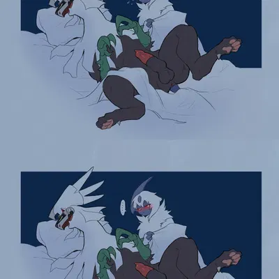 buck (tenebscuro), white fang (tenebscuro) (nintendo, pokemon) created by tenebscuro