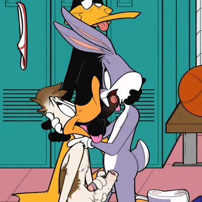 bugs bunny, daffy duck, modjo (looney tunes, warner brothers) created by hairlessboyblunder