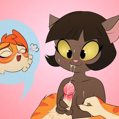 calvin mcmurray, ivy pepper (lackadaisy) created by taxonplush