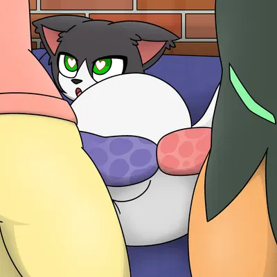 candybite (poisonedcherry), carrot (carrotsjamz), jota the cat (nintendo, pokemon) created by whygenamoon