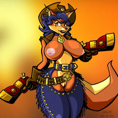 carmelita fox (sly cooper (series), sony corporation) created by hal18