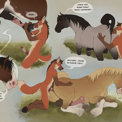 caro (fenn.perrox), luka (surturthewolflord), nero (fenn.perrox) created by fenn.perrox