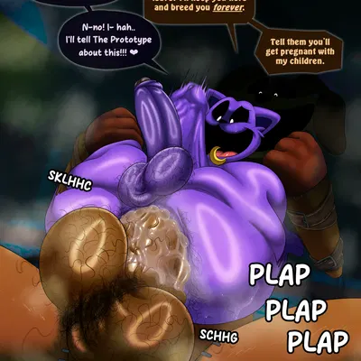 catnap (poppy playtime), dogday (poppy playtime) (mob entertainment, poppy playtime) created by kiffy (artist)