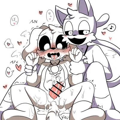 catnap (poppy playtime), dogday (poppy playtime) (mob entertainment, poppy playtime) created by macha zr