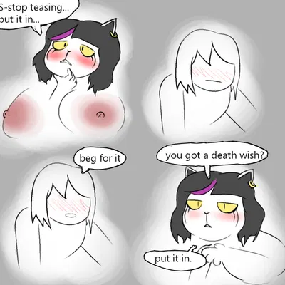 catti cattenheimer, kris dreemurr (deltarune, undertale (series)) created by oxkingky