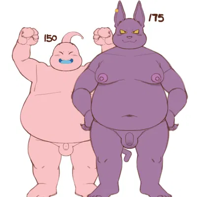 champa, majin buu (dragon ball, dragon ball super) created by who corals