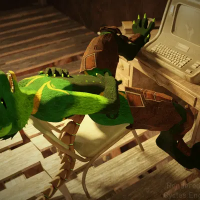 chaos canine (nimbkoll), lance barrowpaw created by lance the lich