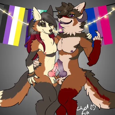 chelfox, skorvold created by chelfoxart