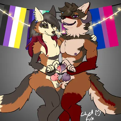 chelfox, skorvold created by chelfoxart