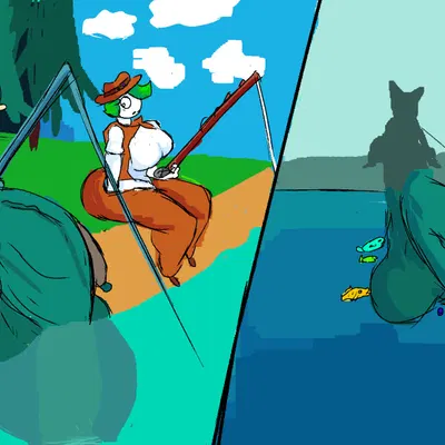 chif (probablydemo), fan character (webfishing) created by scarmentor