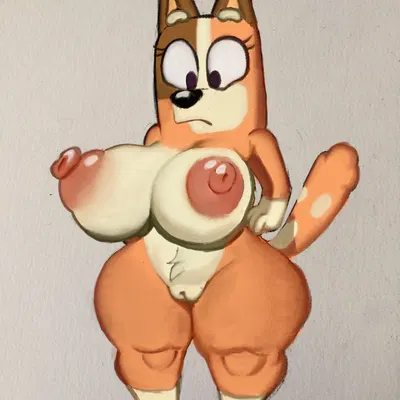 chilli heeler (bluey (series)) created by dongitos, korsia