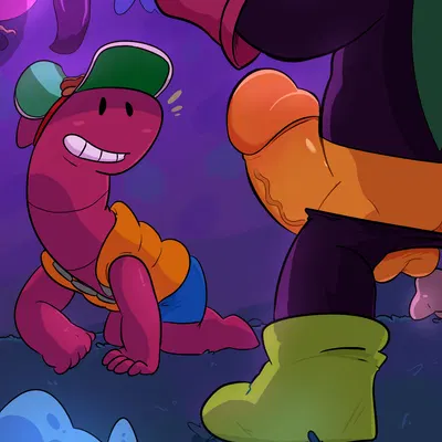 cordelius (brawl stars), doug (brawl stars) (brawl stars, supercell (company)) created by nahu600