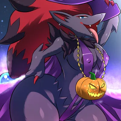 costume party style zoroark (halloween, nintendo) created by zerrymon