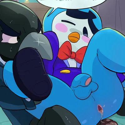 crow (brawl stars), mr.p (brawl stars) (brawl stars, supercell (company)) created by nahu600