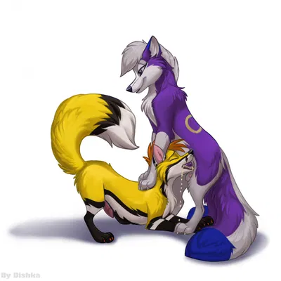 cynder nightshadow, thunder fox created by dishka, ws