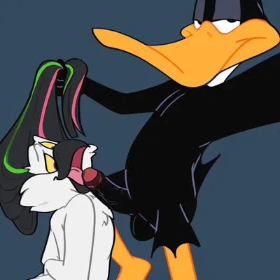 daffy duck (looney tunes, warner brothers) created by hairlessboyblunder