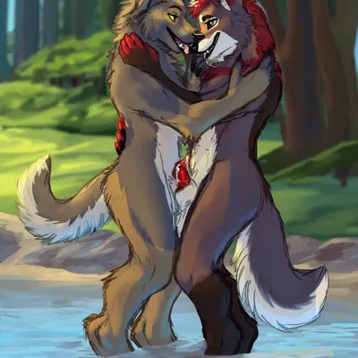 dak (brittonthebuck), toby (blackwolf89) created by kinsheph