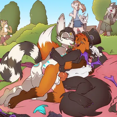 dc the cyberfoxy (character) created by fuf