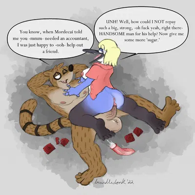 don (regular show), fan character, hilary (regular show) (cartoon network, regular show) created by brundledonk