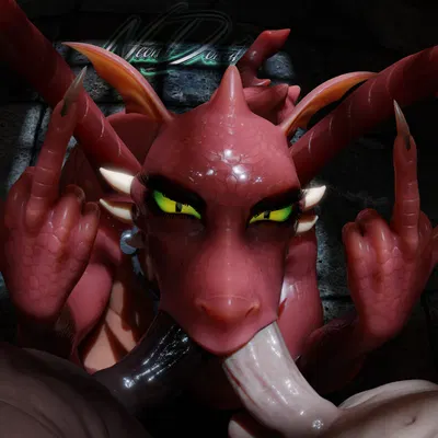 dragon (shrek) (dreamworks, mythology) created by neondonut