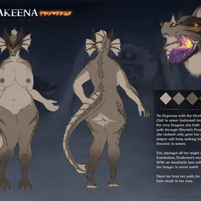 drakeena (legend0fjan) (microsoft, mythology) created by sword draws