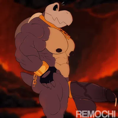 dry himbones (mario bros, nintendo) created by remochi