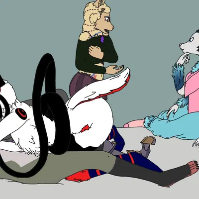 elaine faucett (redace83), mellow (character), noisy (redace83) created by how-about