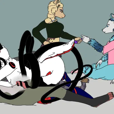 elaine faucett (redace83), mellow (character), noisy (redace83) created by how-about